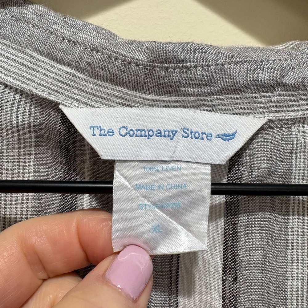 The Company Store Linen Coverup/Dress - Picture 5 of 6